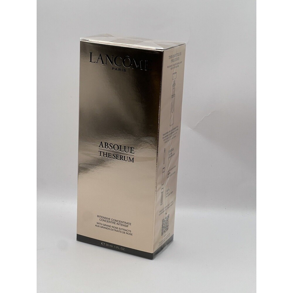 Lancome Absolue The Serum Intensive Rose Concentrate 1oz / 30ml New Sealed $270